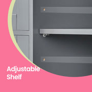 Freestanding Bathroom Storage Cabinet with Drawers and Door for Small Spaces by Vasagle