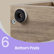 Shoe Storage Bench with Cushioned Seat and 15 Compartments for Hallway or Bedroom by Vasagle