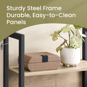 5 Tier Bookshelf with 14 Open Shelves and Sturdy Metal Frame for Home Office by Vasagle