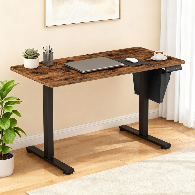 Electric Height Adjustable Standing Desk Ergonomic Sit Stand Workstation by Vasagle VASAGLE