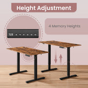 Electric Height Adjustable Standing Desk Ergonomic Sit Stand Workstation by Vasagle VASAGLE
