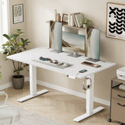 Electric Height Adjustable Desk 140x80 cm with USB C Port Ergonomic Workspace by Vasagle VASAGLE