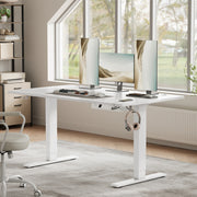 Electric Height Adjustable Desk 140x80 cm with USB C Port Ergonomic Workspace by Vasagle VASAGLE