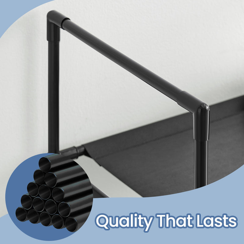 10 Tier Shoe Rack Tower with Shelves for Organising Footwear and Saving Space by Songmics