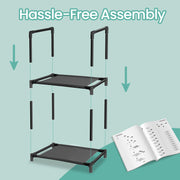 10 Tier Shoe Rack Freestanding Shoe Storage Shelf Organiser for Entryway by Songmics