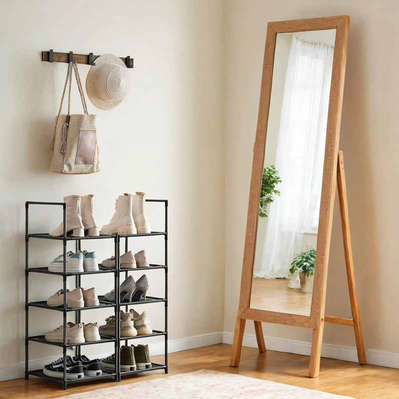 10 Tier Shoe Rack Freestanding Shoe Storage Shelf Organiser for Entryway by Songmics