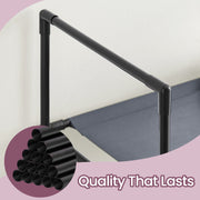 10 Tier Shoe Rack Freestanding Shoe Organiser Shelf for Hallway and Closet by Songmics