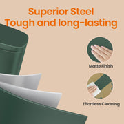 30L Pedal Bin with Soft Close Lid and Removable Inner Bucket Stainless Steel by Songmics