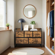 Modern Chest of Drawers with 4 Spacious Storage Drawers for Bedroom Organisation by Songmics