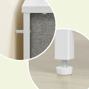 Fabric Chest of Drawers with 4 Storage Drawers and Sturdy Metal Frame for Bedroom by Songmics