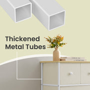 5 Drawer Fabric Dresser Storage Unit with Steel Frame for Bedroom or Hallway by Songmics