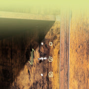 Wood TV Stand 140 cm Long with Storage Cabinets for TVs up to 60 Inches by Vasagle