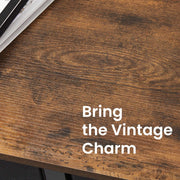 Wide Fabric Chest of Drawers with 5 Storage Units for Bedroom or Living Room by Songmics