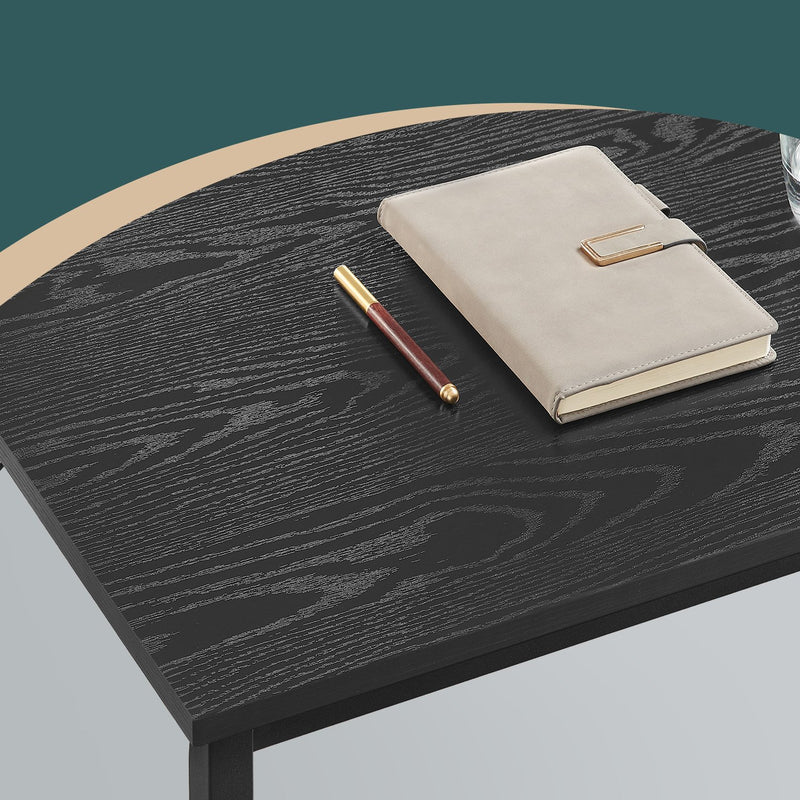 Wooden Computer Desk with Storage Shelf for Home Office or Study Room by Vasagle VASAGLE