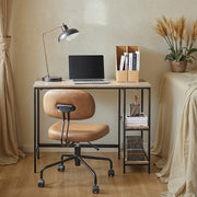 Computer Desk with Adjustable Shelves Reversible Writing Table for Home Office by Vasagle