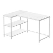 L Shaped Corner Computer Desk with Adjustable Storage for Gaming Office by VASAGLE VASAGLE