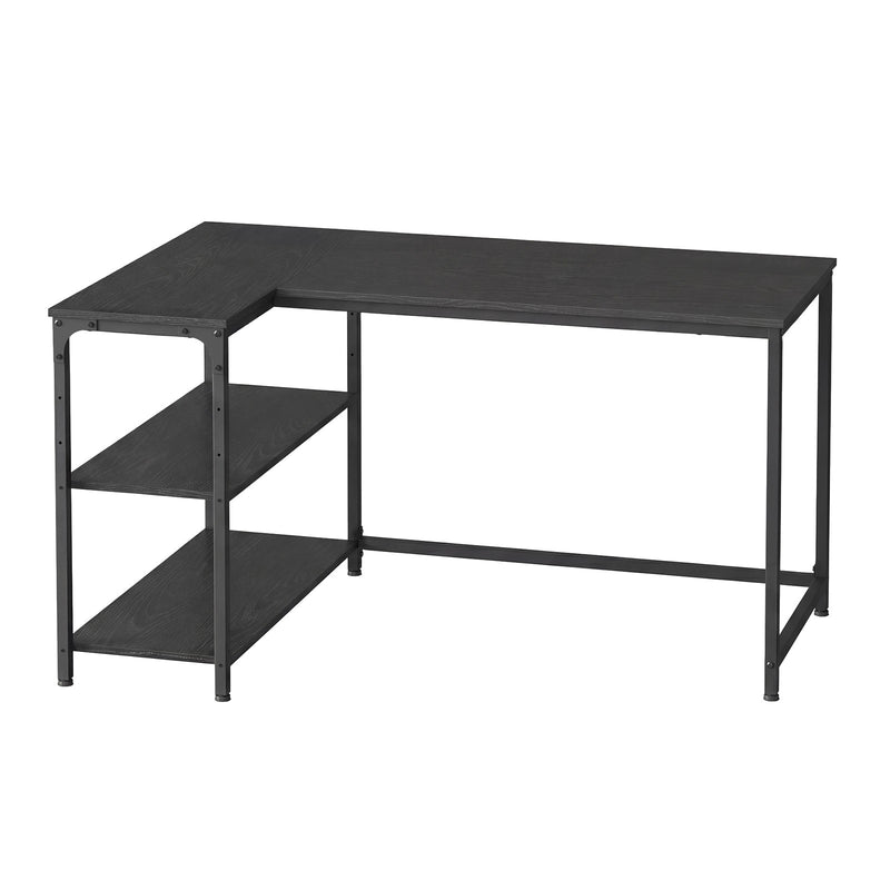 L Shaped Corner Computer Desk with Adjustable Shelves for Gaming Office by Vasagle VASAGLE