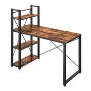 Computer Desk with Adjustable Shelf and Steel Frame 120cm by VASAGLE Songmics