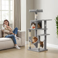 Multi Level Cat Tree Tower with Scratching Posts and Perches for Indoor Cats by Feandrea