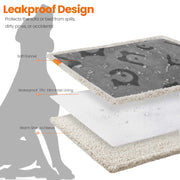 Waterproof Sherpa Fleece Dog Blanket Soft and Machine Washable Pet Throw by Feandrea