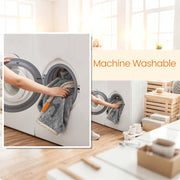 Waterproof Sherpa Fleece Dog Blanket Soft and Machine Washable Pet Throw by Feandrea