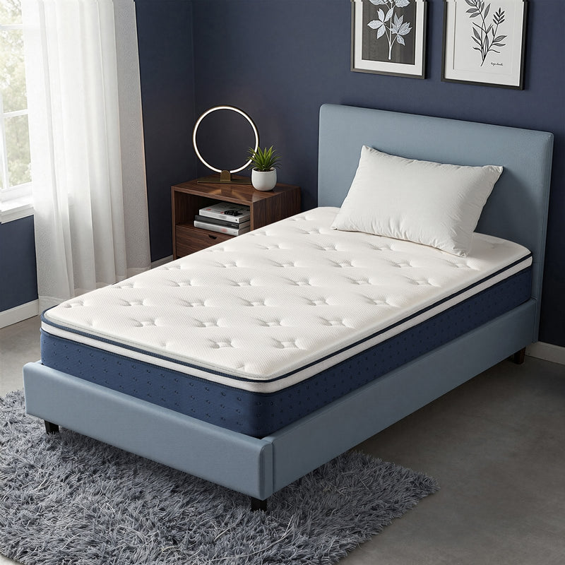 Single Mattress Medium Firm Hybrid Spring Foam for Comfort and Support by VASAGLE VASAGLE