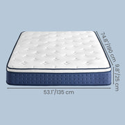 Double Mattress Medium Firm Hybrid Spring Foam for Maximum Comfort by VASAGLE VASAGLE
