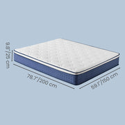 King Size Mattress Medium Firm Hybrid Spring Foam Support and Comfort by VASAGLE VASAGLE