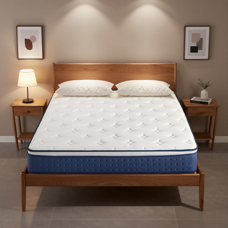 King Size Mattress Medium Firm Hybrid Spring Foam Support and Comfort by VASAGLE VASAGLE