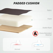 Dark Brown Executive Office Chair with 6 Point Massage and Heating Function