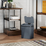15L Automatic Sensor Bin Touch Free Waste Solution For Kitchen Or Bathroom Grey AOSOM
