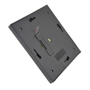 Set of 2 Black Solar Garden Post Lights with LED Lanterns and Dusk Sensor 1.2M Tall