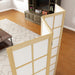 4 Panel Folding Room Divider Freestanding Privacy Screen for Living Room Bedroom 160 x 170cm by HOMCOM