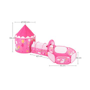 Unicorn Play Tent for Kids with Mesh Windows and Carry Bag for Indoor Outdoor Use by Songmics