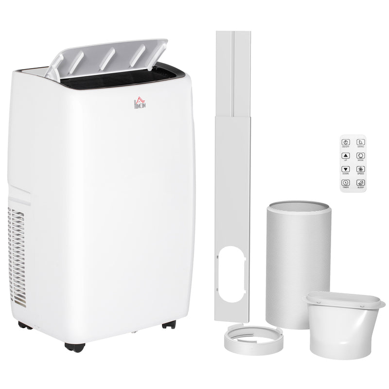 14000 BTU Portable Air Conditioner With LED Display For Home Or Office Use White