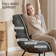 Modern Accent Chair with Thick Cushions for Comfortable Living Room or Bedroom Seating Dark Grey Homcom