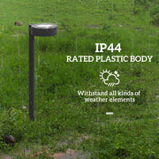 8 Pack Solar LED Garden Stake Lights Waterproof Pathway Lighting Auto On Off