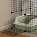 Large 4 Tier DIY Cat Cage with Hammock Ramps and 5 Doors for Indoor Use by PawHut