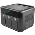 Portable Power Station for Fast Home or Garden Backup Electricity with Quick 1.5 Hour Recharge Silver