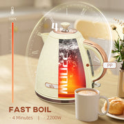 Honeycomb Kettle, Beige