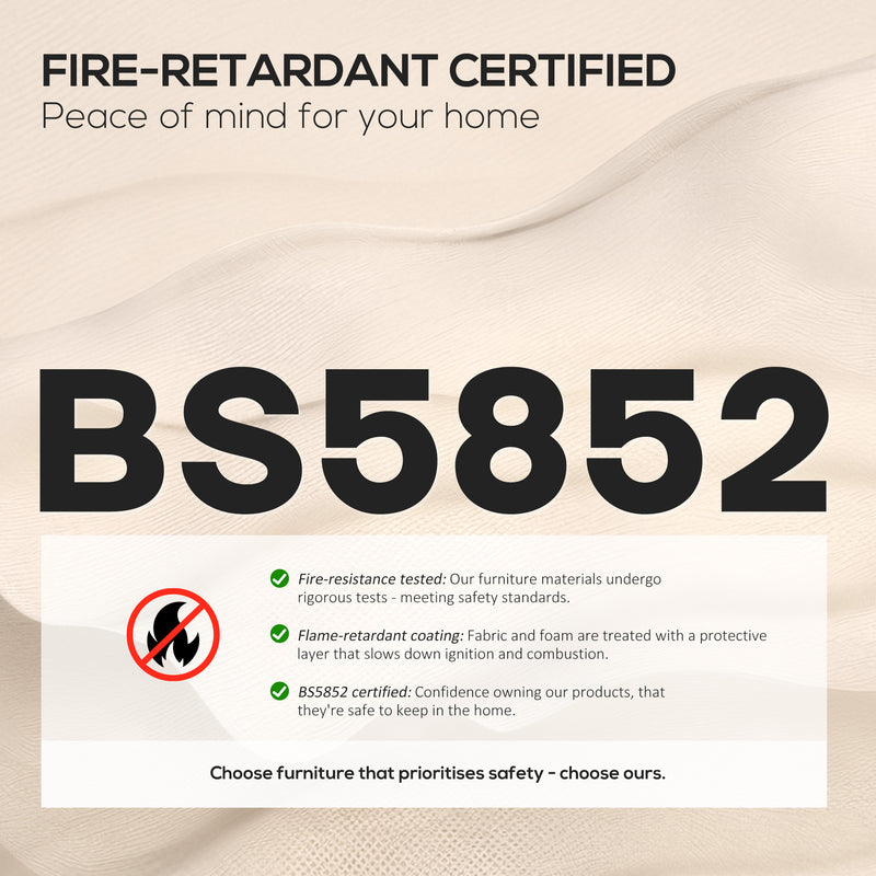 Reclining Vintage Armchair with Footrest for Living Room Comfort 150 Degree Beige