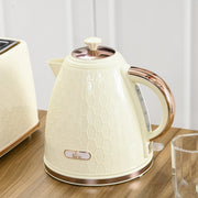 Honeycomb Kettle, Beige