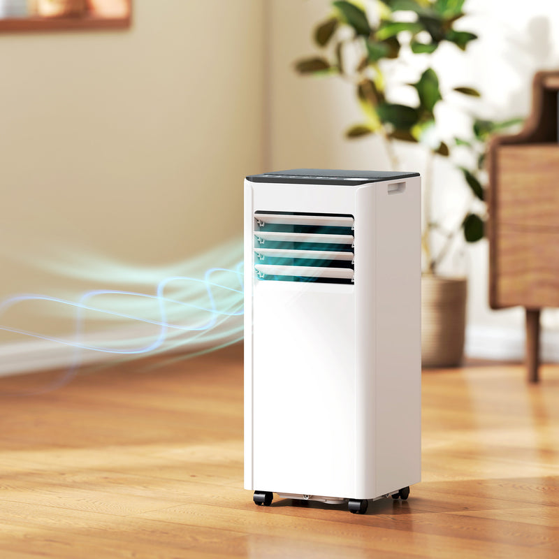 Portable Air Conditioner for Bedrooms and Small Flats with Smart WiFi Control White