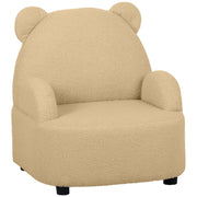 Bear Shaped Toddler Armchair for Bedroom or Playroom Ages 18 Months to 3 Years, Khaki