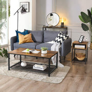 Vasagle Bedside Table With Shelf