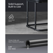 Vasagle Black Ottoman Bench For Bedroom, Living Room, Hallway