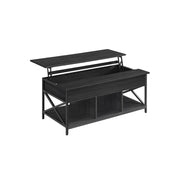 Vasagle Black Coffee Table with Lift Top And Storage For Living Room - Can be used a desk when working from sofa