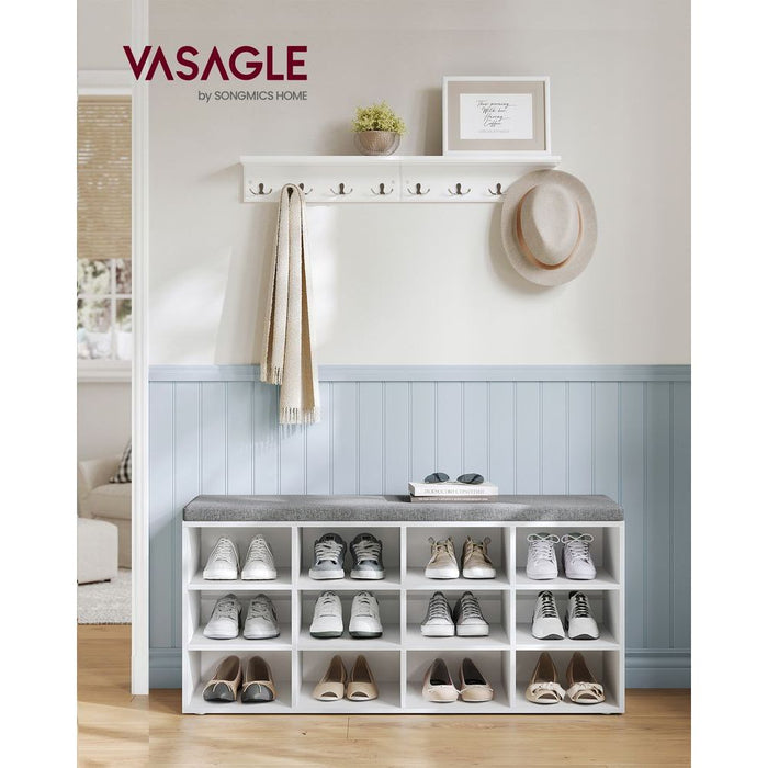 Vasagle Entryway Shoe Storage Bench with Cushion