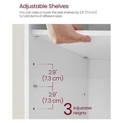 Vasagle Entryway Shoe Storage Bench with Cushion