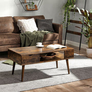 Vasagle Retro Coffee Table with Storage VASAGLE